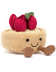 Peluche Amuseables Fleurette la Tarte Aux Fraises (11 cm)