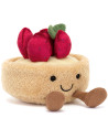 Peluche Amuseable Fleurette Tarte Aux Fraises (11 cm) Jellycat