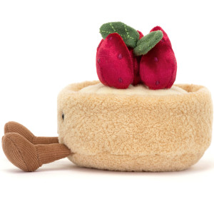 Peluche Amuseable Fleurette Tarte Aux Fraises (11 cm) Jellycat