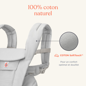 Porte-bébé Omni Deluxe Coton "Noir Onyx" ERgobaby