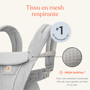Porte-bébé Omni Deluxe Mesh "Noir Onyx" Ergobaby