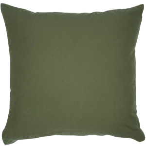 Taie d'oreiller en Satin de Coton Bio "Cyprès" (60x60) Kadolis