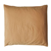 Taie d'oreiller en Satin de Coton Bio "Ambre" (60x60)