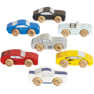 Set de Voiture de Sports en bois (x7)  Le Toy Van