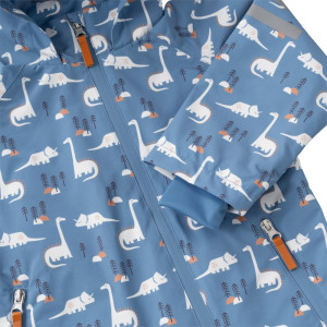 Combinaison de pluie enfant en PET recyclé "Dino" Fresk