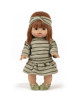 Gordis - Ensemble 3 pièces Liliane "Marinière Kaki" pour poupée Gordis