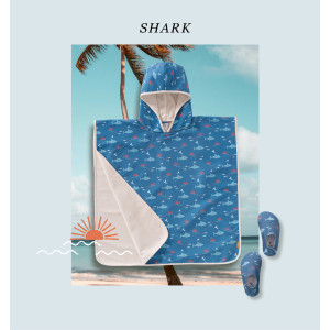 Chaussures de plage bébé anti-UV "Shark" Fresk