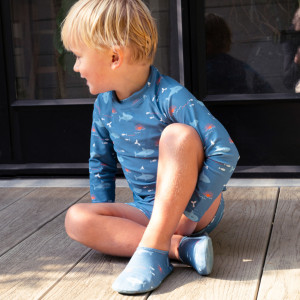 Combinaison anti-UV bébé "Shark" Fresk