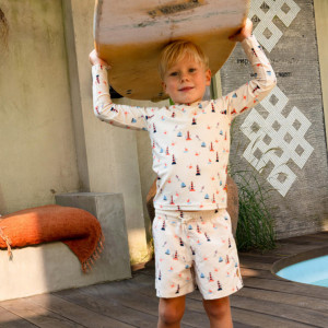 Short de bain bébé enfant garçon anti-UV "Lighthouse" Fresk