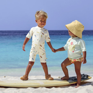 Combinaison Anti-UV bébé "Planches de Surf"