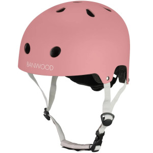 Casque de vélo enfant Eco (3-7 ans) "Matte Framboise" Banwood