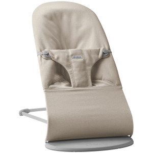 Transat bébé évolutif Balance Bliss Mélange Tissé Chiné "Beige Clair" Babybjorn