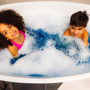 Bain moussant naturel pour bébé et enfant " "Raspberry Bubblegum" Mini U