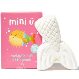 Bombe de bain effervescente enfant "Sirène" Mini U