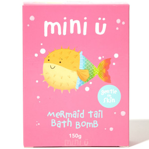 Bombe de bain effervescente enfant "Sirène" Mini U