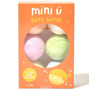 Bombes de bain effervescentes enfant "Multicolor" (x6) Mini U