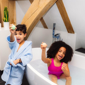 Bombes de bain effervescentes enfant "Multicolor" (x6) Mini U