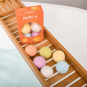 Bombes de bain effervescentes enfant "Multicolor" (x6) Mini U