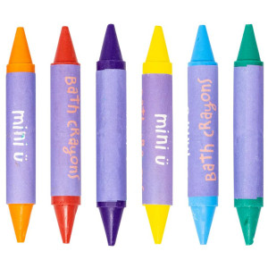 Crayons de bain "Multicolor" (x6) Mini U