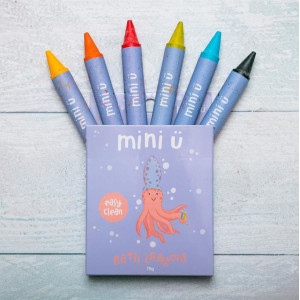 Crayons de bain "Multicolor" (x6) Mini U