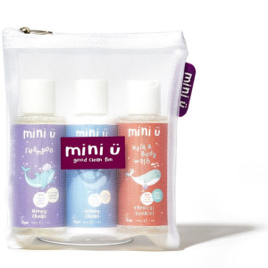 Kit de voyage pour bébé et enfant "Bain" Mini Ü