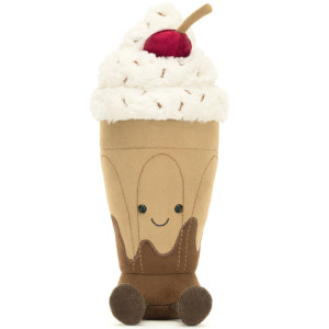 Peluche Amuseable Milkshake Chocolat (27 cm) Jellycat