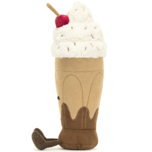 Peluche Amuseable Milkshake Chocolat (27 cm) Jellycat