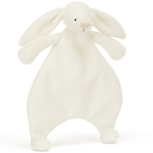 Doudou plat en peluche Bashful "Lapin Crème" Jellycat