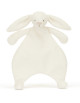 Doudou plat en peluche Bashful "Lapin Crème"