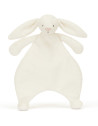 Doudou plat en peluche Bashful "Lapin Crème"