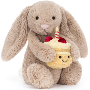Peluche Bashful Lapin & Anniversaire (31 cm) Jellycat
