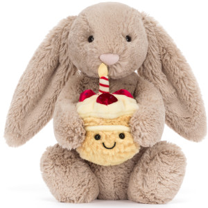 Peluche Bashful Lapin & Anniversaire (31 cm) Jellycat