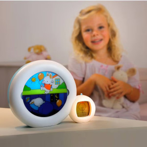 Veilleuse LED Indicateur de réveil "Kid'Sleep Moon" Pabobo
