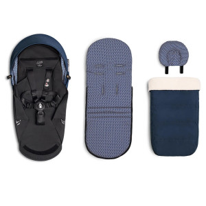 Pack Nouveau-né YOYO3 0+ "Bleu Air France" (2024) Stokke