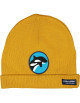 Bonnet Tricot en coton bio "Orque Jaune" (1-10 ans)