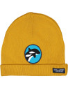 Bonnet Tricot en coton bio "Orque Jaune" (1-10 ans)