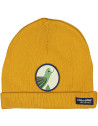 Bonnet Tricot en coton bio "Tortue Jaune" (1-10 ans)