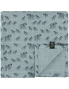 1 maxi-lange en mousseline de coton bio "Enchanting Elephant" (110x110 cm) Trixie
