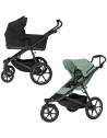 Poussette Thule Urban Glide 3 "Mist Green" + Nacelle "Black"