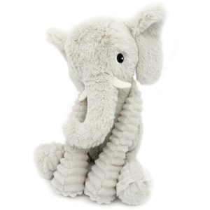 Peluche Ptipotos Elephant  Dimoitou Maman + Bébé "Gris Clair" Déglingos