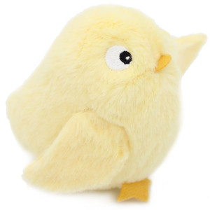 Peluche Ptipotos Poule Pioupiou Maman + Bébé "Gris" Déglingos