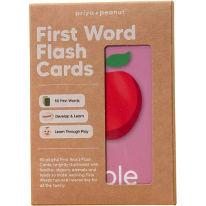 Cartes sensorielles Flash "Mes Premiers mots" Priya & Peanut