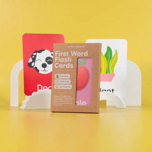 Cartes sensorielles Flash "Mes Premiers mots" Priya & Peanut