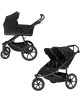 Poussette Thule Urban Glide 3 Double "Black" + Nacelle "Black"