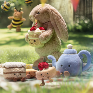 Peluche Bashful Lapin & Anniversaire (31 cm) Jellycat