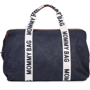 Sac à langer Mommy Bag Signature Canvas "Noir" Childhome