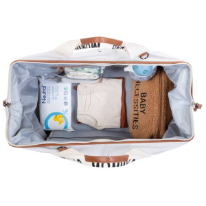 Sac à langer Mommy Bag Signature Canvas "Off White"