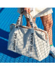 Sac à langer Mommy Bag Signature Canvas "Écru"