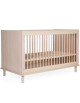 Lit bébé évolutif 70x140 en bois "Nordica Naturel"