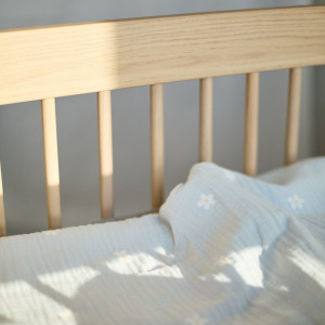 Lit bébé évolutif 70x140 en bois "Nordica Naturel" Childhome